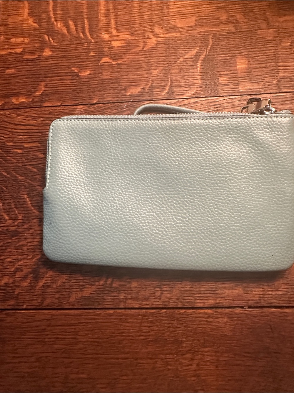 Coach wristlet-blue/green. EUC - Picture 3 of 6